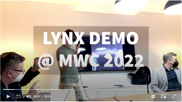 Lynx headset demo @ MWC 2022